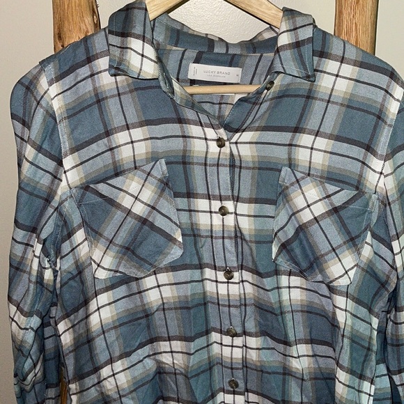 Lucky Brand Tops - Lucky Brand Plaid Shirt